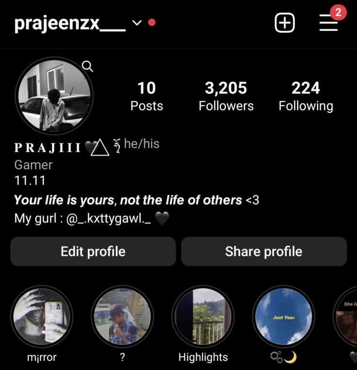 Unique & Creative Instagram Bio