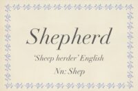 Shepherd Meaning
